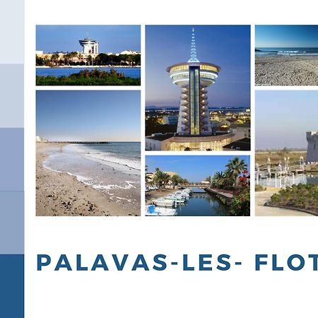 T3 Somptuosa 1 Ere Ligne Vue Mer Palavas Kültér fotó